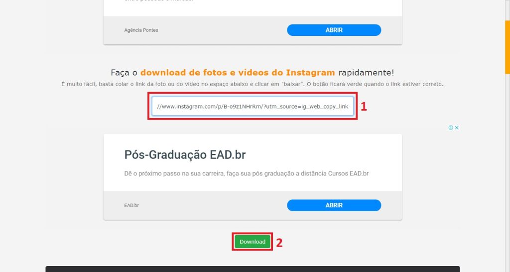 Como baixar v deos do Instagram no celular ou no computador - 42