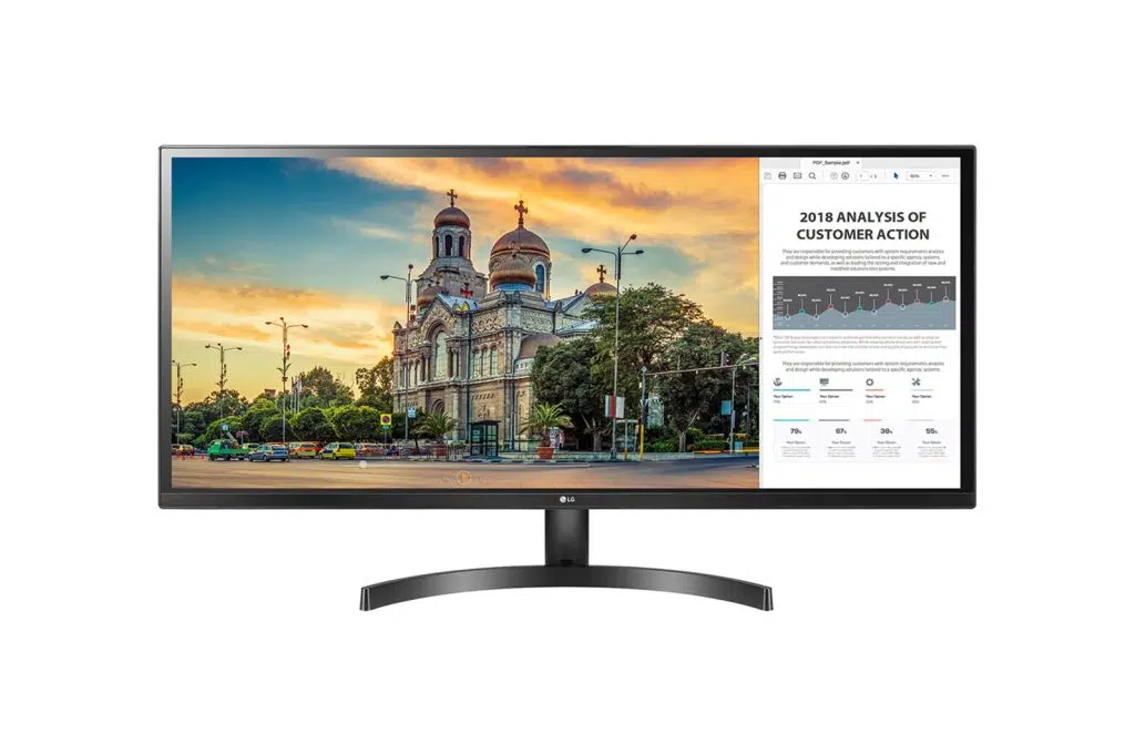 Monitor ultrawide lg para ajudar na produtividade