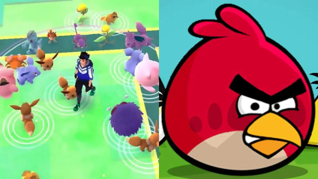 Pokémon go e angry birds são sucessos de android