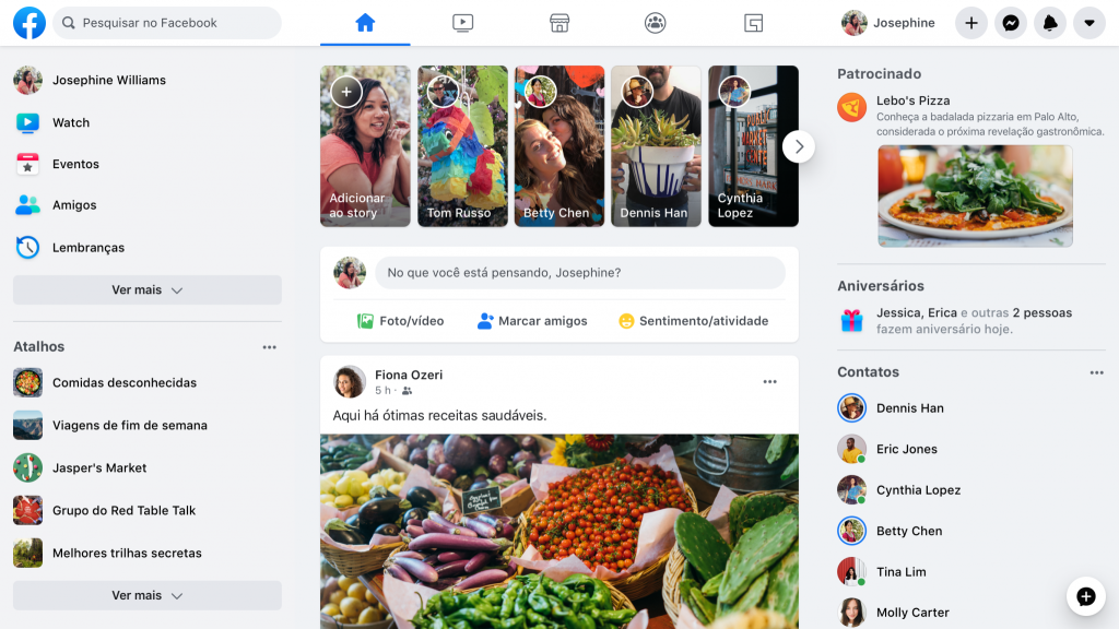 Facebook libera novo visual mais veloz e com modo noturno para todos os usu rios - 73