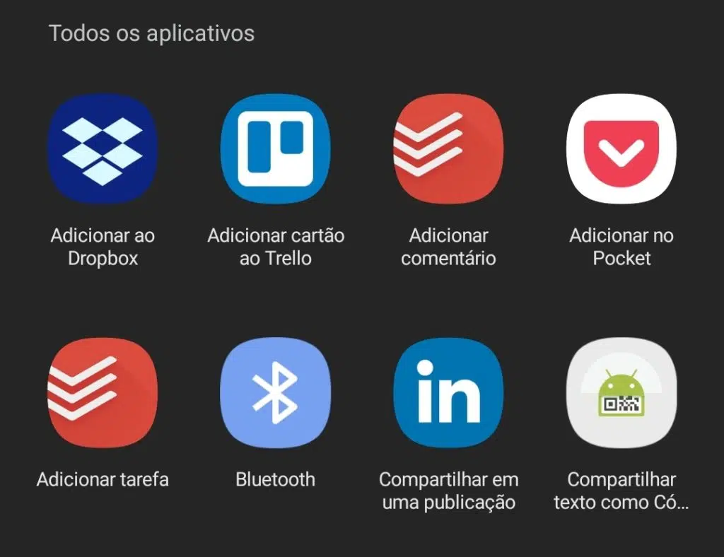 Adicionar conteúdo ao pocket