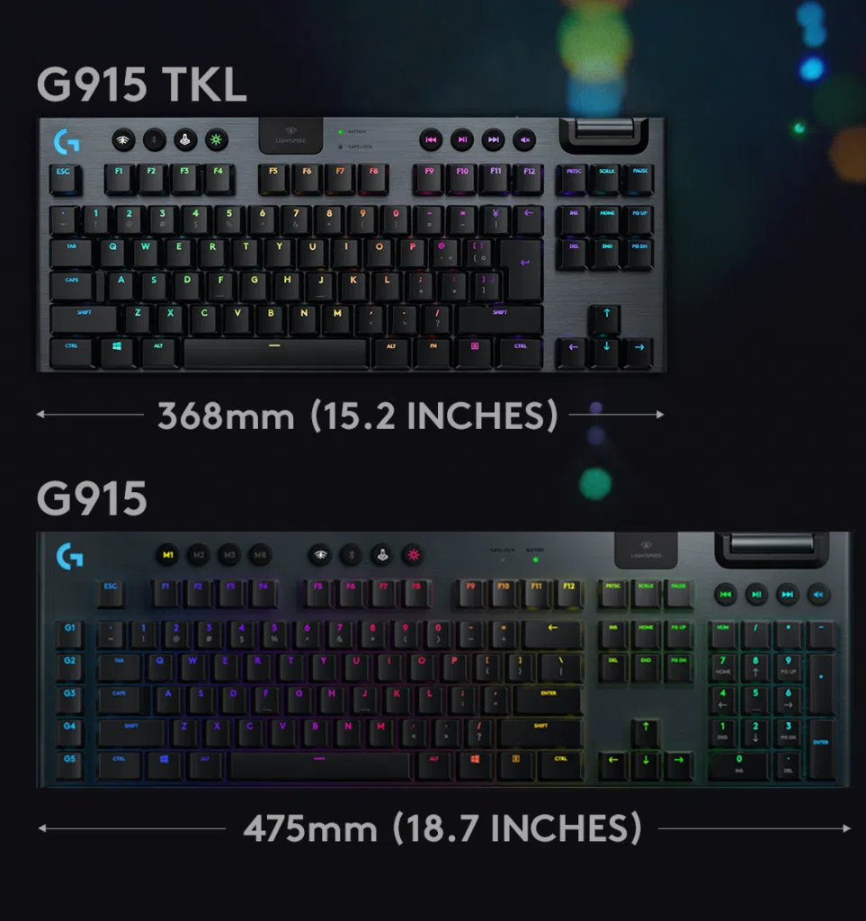 Logitech g915 tkl e logitech g915