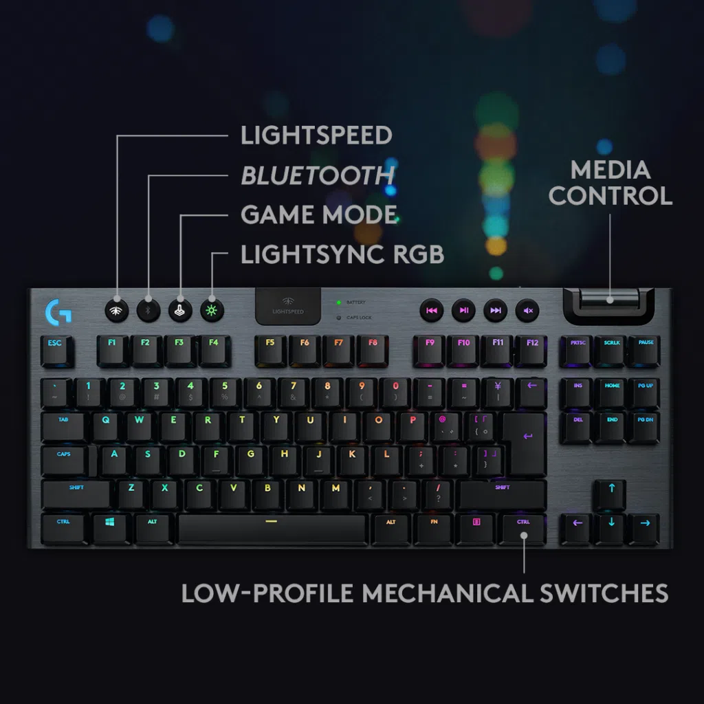 Design do novo logitech g915 tkl