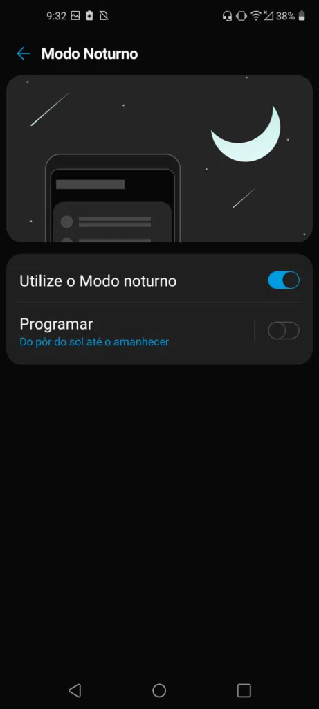 Série k tutorial dark mode modo noturno