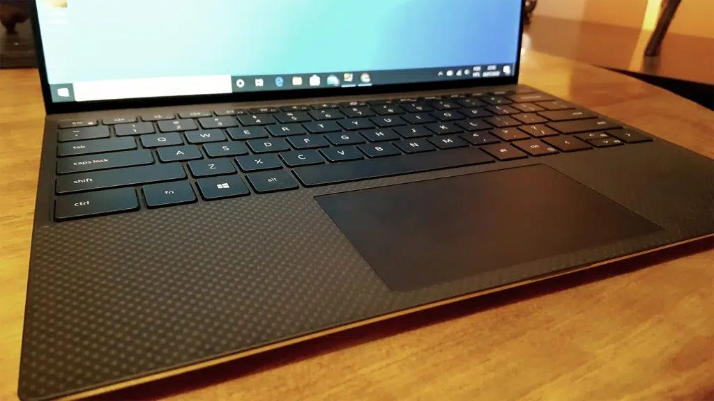 Xps 13 dell trackpad e teclado