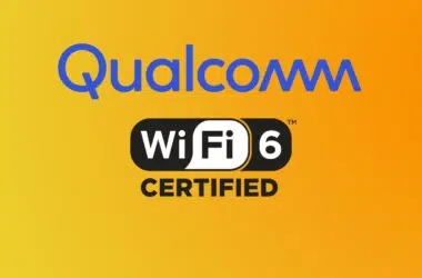 Logo da qualcomm e do wi-fi 6