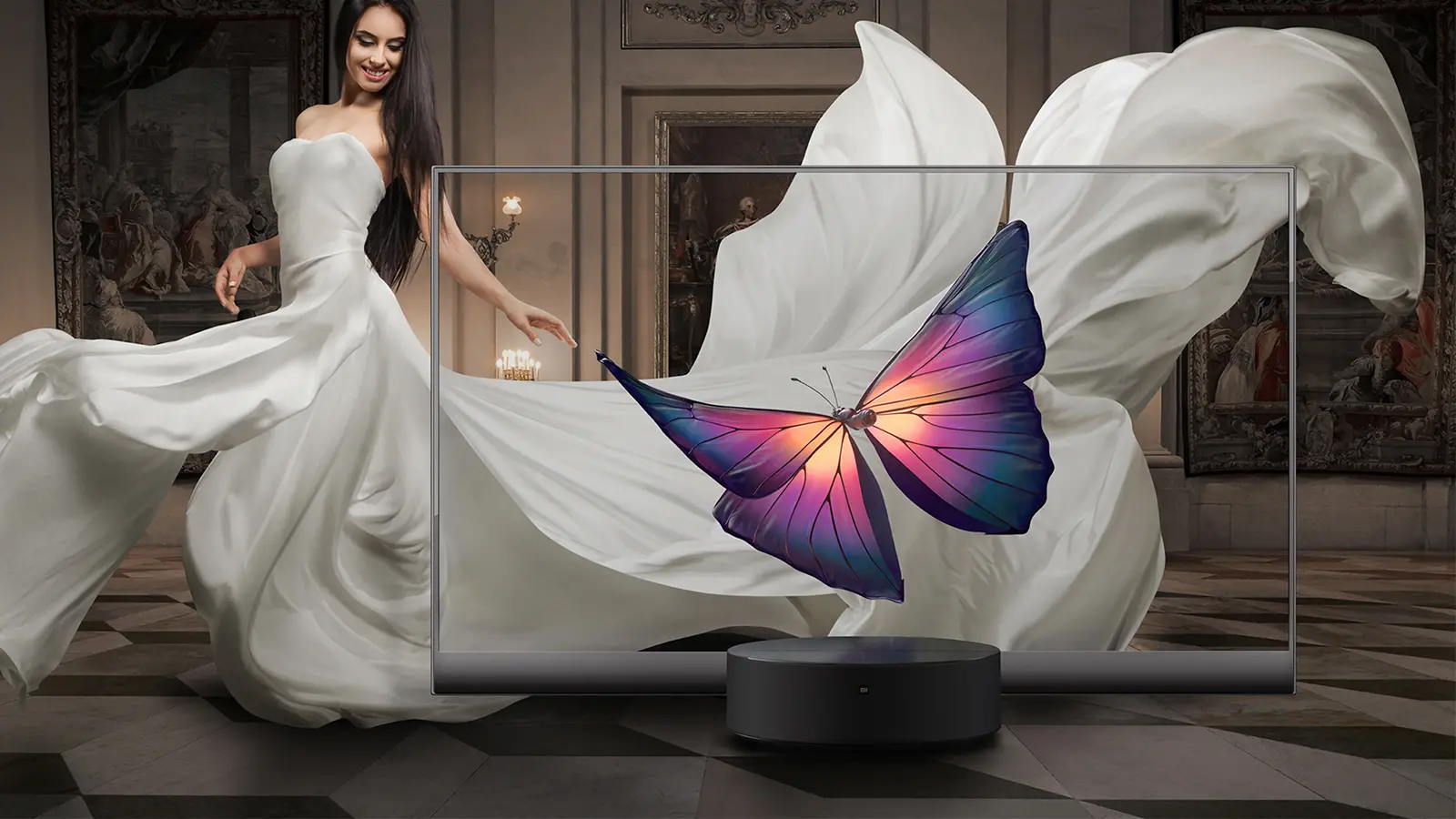 Mi tv lux oled transparent edition capa