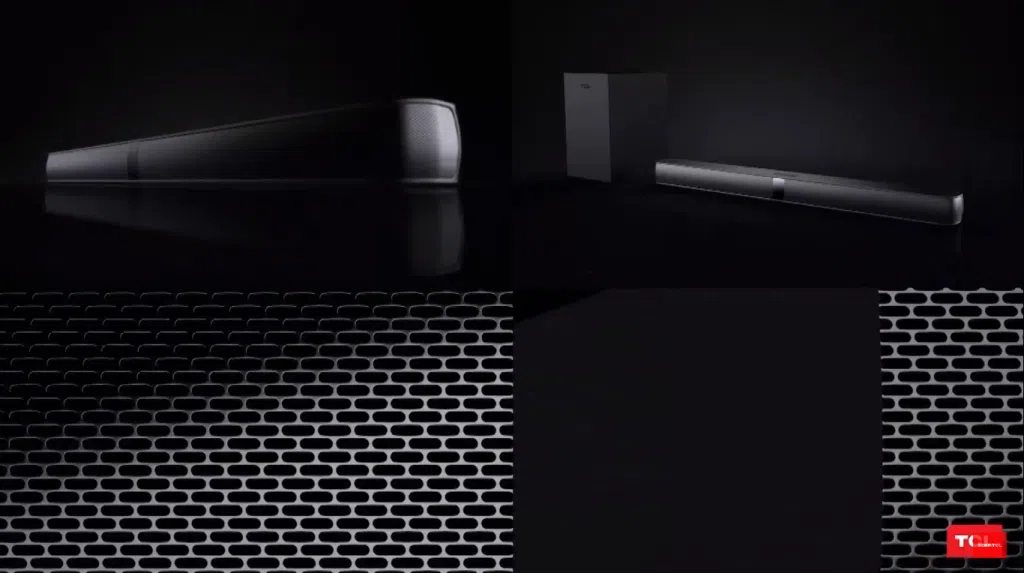 Soundbar onkyo com tecnologia dolby atmos