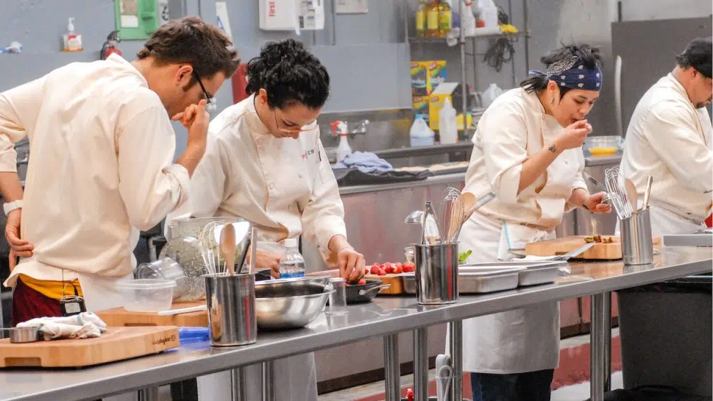 Cena da série top chef que chega a netflix em setembro