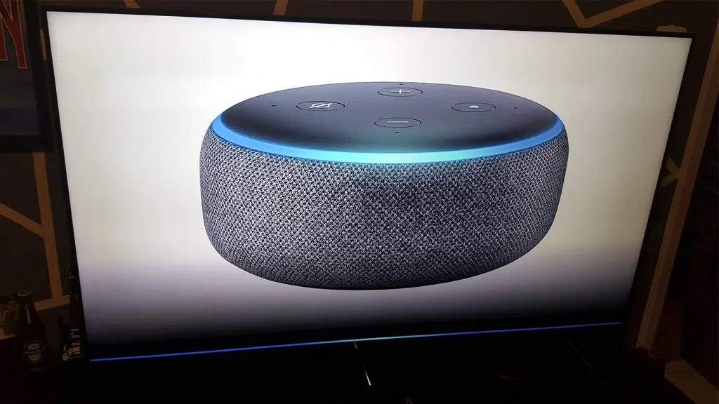 Echo dot alexa na crystal uhd