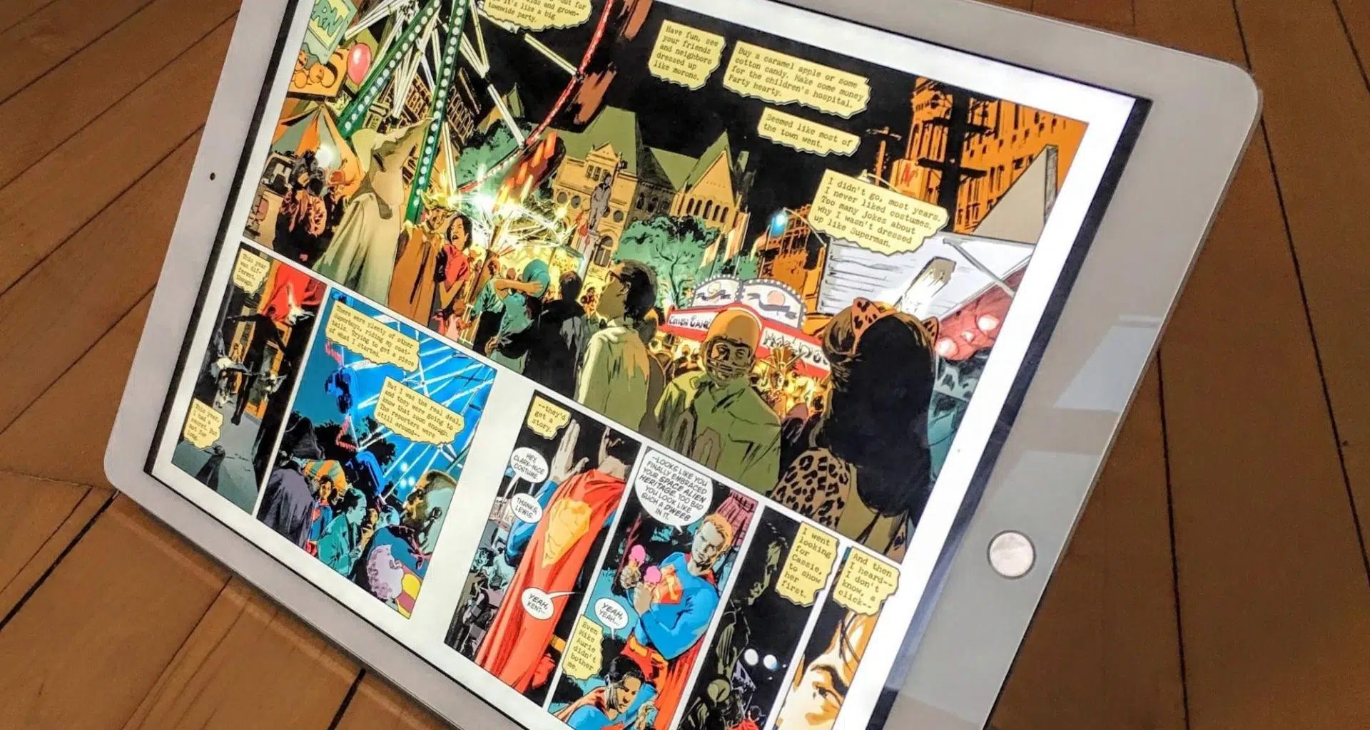 Ipad pro comics