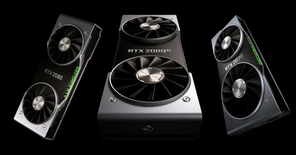 Placa de vídeo rtx 2080 ti.