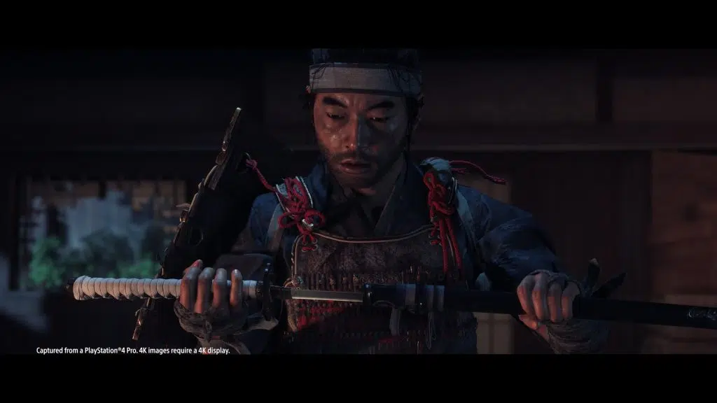 Captura de ghost of tsushima.