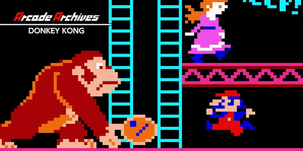 Jogo donkey kong, de 1981