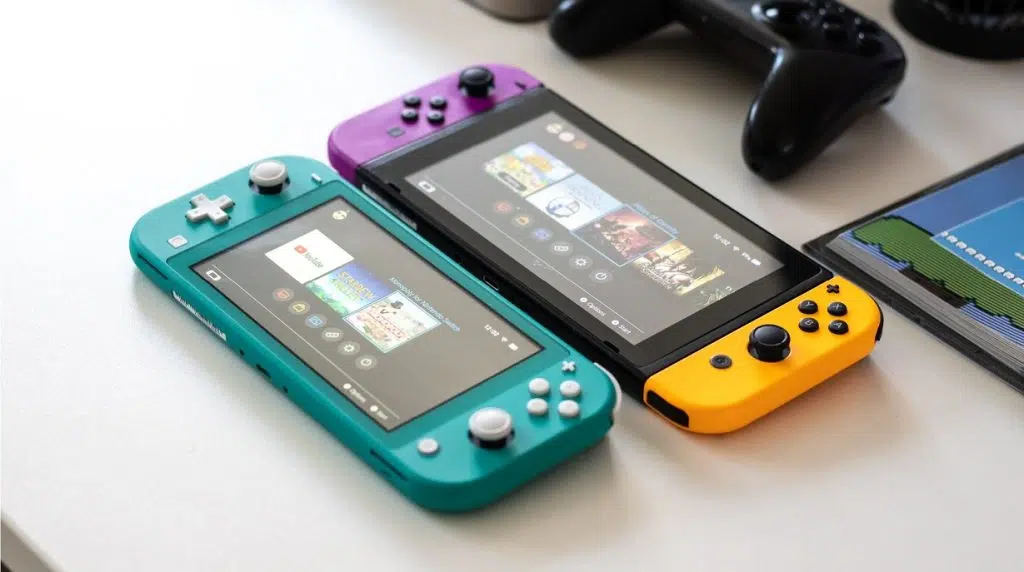 Enquanto não temos o nintendo switch 2, temos o original e o nintendo switch lite