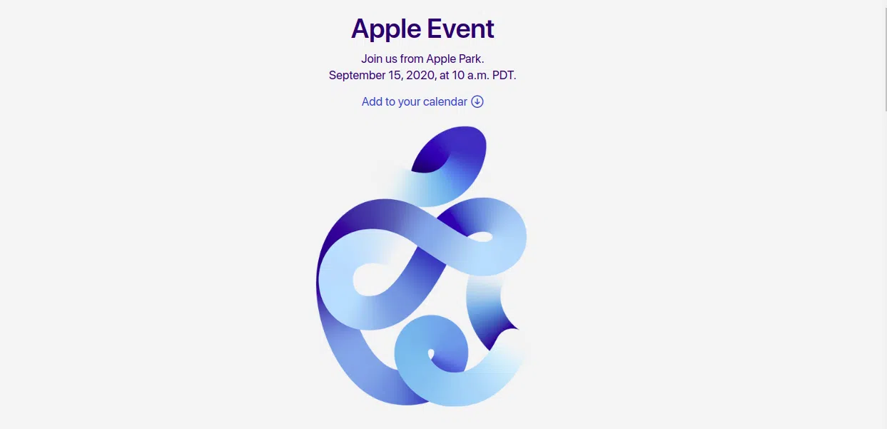 Apple anuncia novo evento focado no ipad e apple watch series 6. Com a hashtag #appleevent, evento de 15 de setembro deverá apresentar os novos apple watch series 6 e ipad