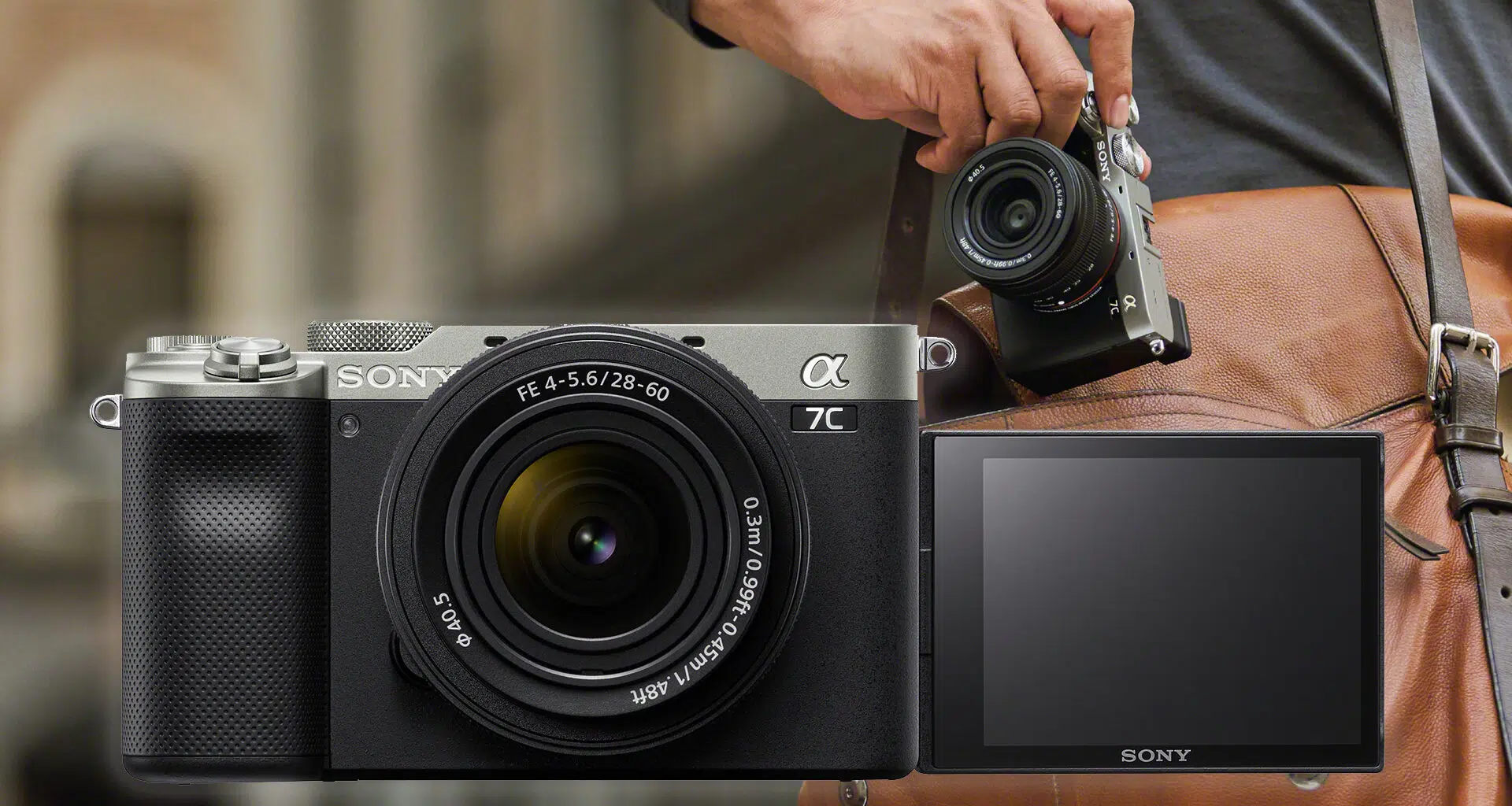 Imagem da câmera sony a7c