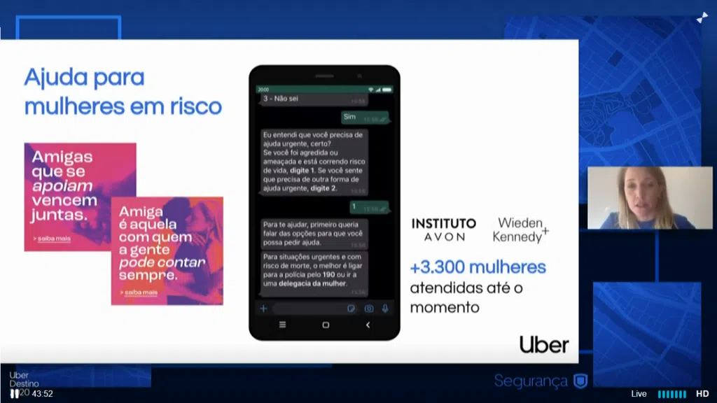 Uber anuncia verificação de identidade para usuários e mais segurança no uber eats. Durante a conferência uber destino 2020, a empresa ainda compartilhou números relacionados às suas ações durante a pandemia, além de revelar dados do impacto de suas parcerias