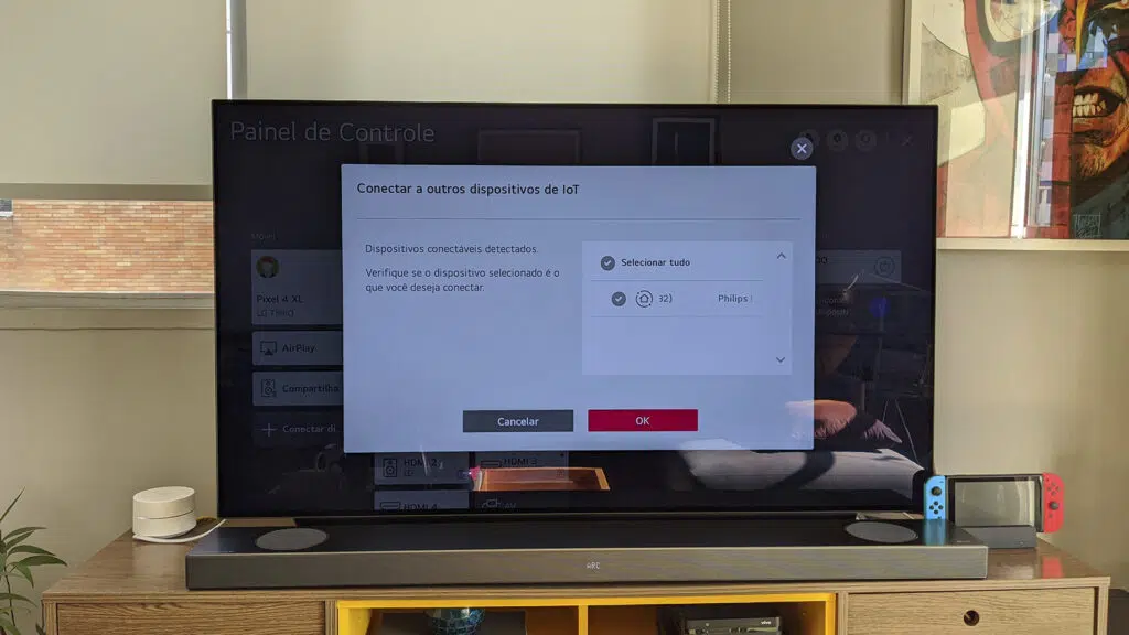 Lg cx tv 4k oled dispositivos iot