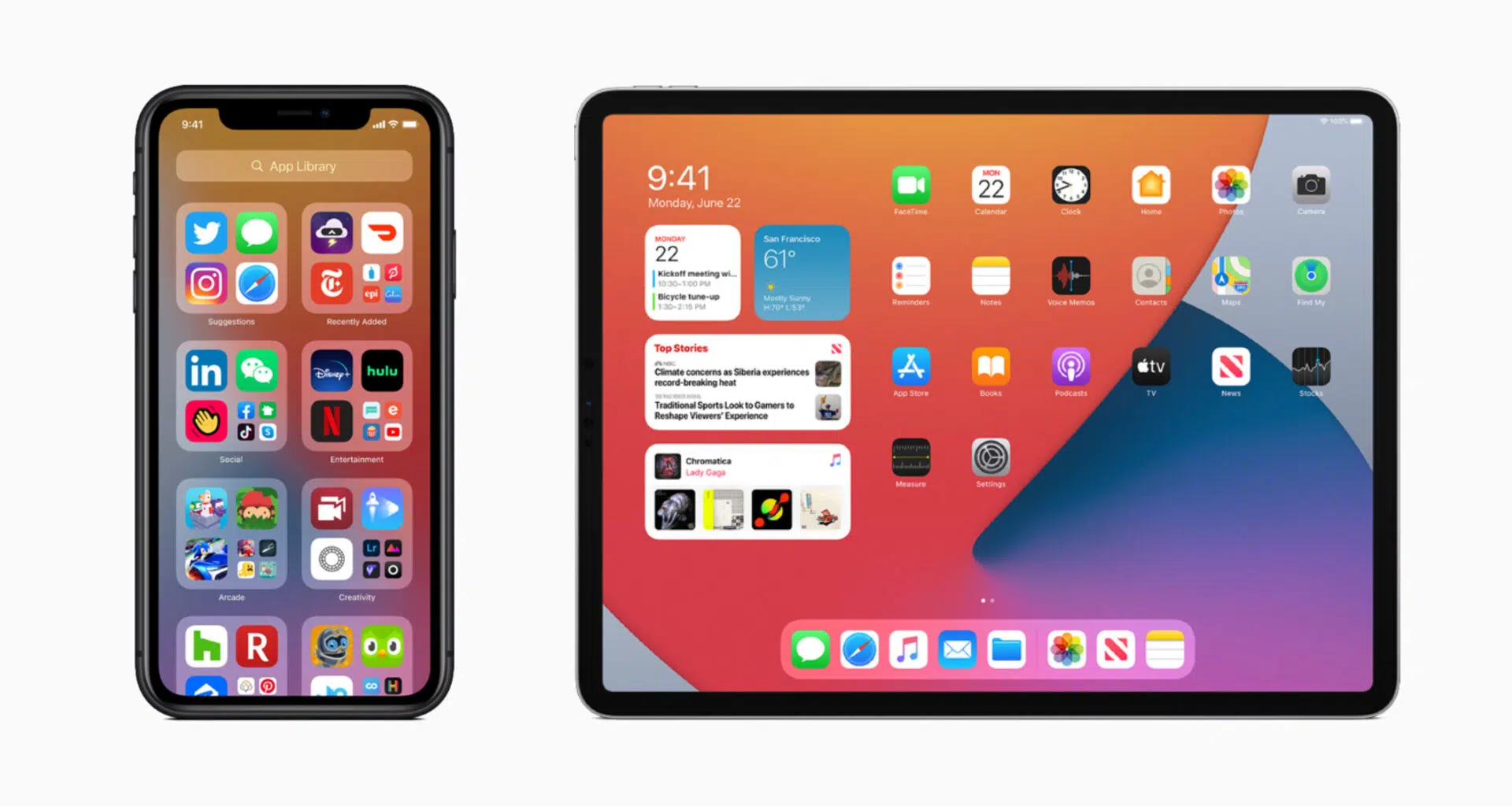 O ios 14 e ipados 14 já estão disponíveis para instalação