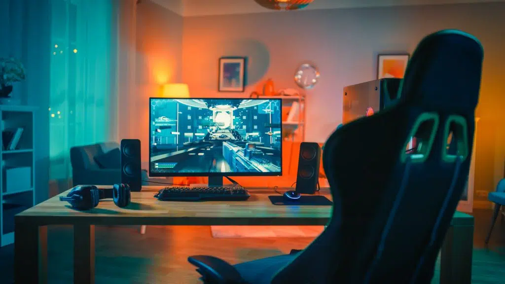 Setup gamer cadeira