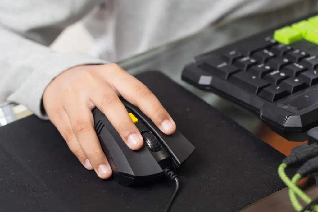 Setup gamer teclado