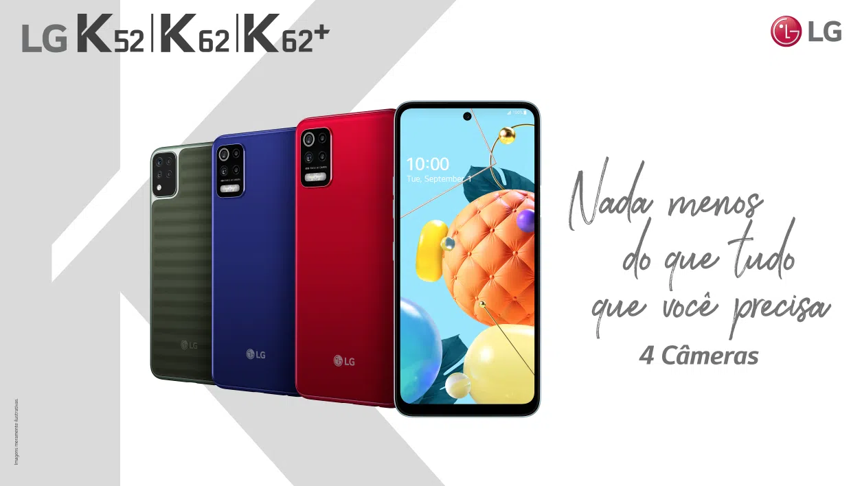 Lg k52 destaque