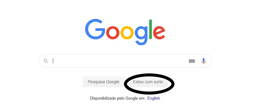 Dicas do google estou com sorte