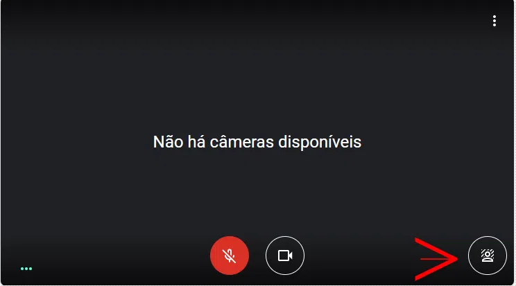 Desfocar o fundo no google meet