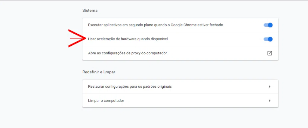 Desfocar o fundo no google meet aceleração