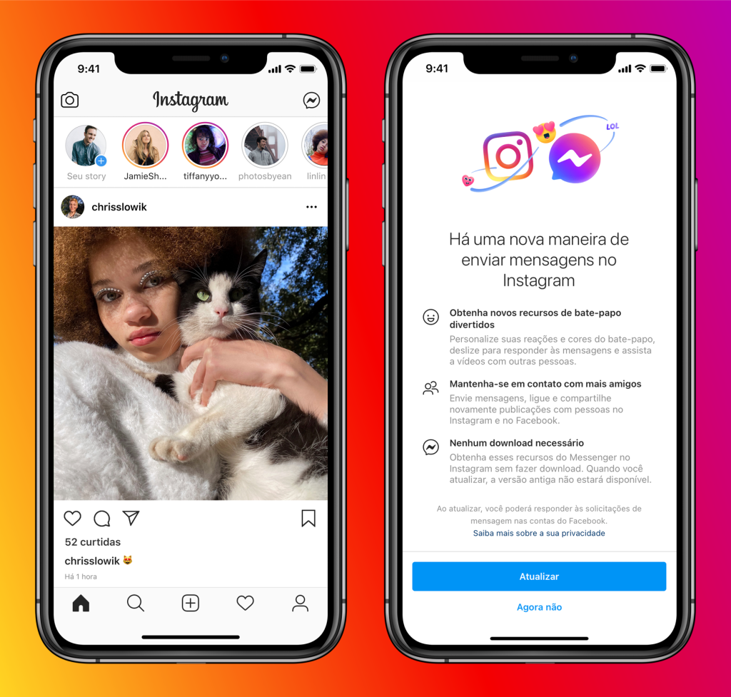 Facebook come a a integrar DMs do Instagram e Messenger - 8