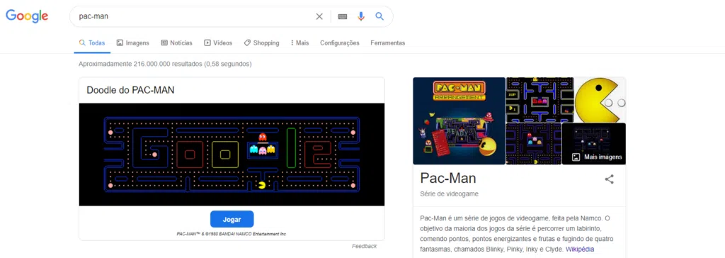 Dicas do google jogos