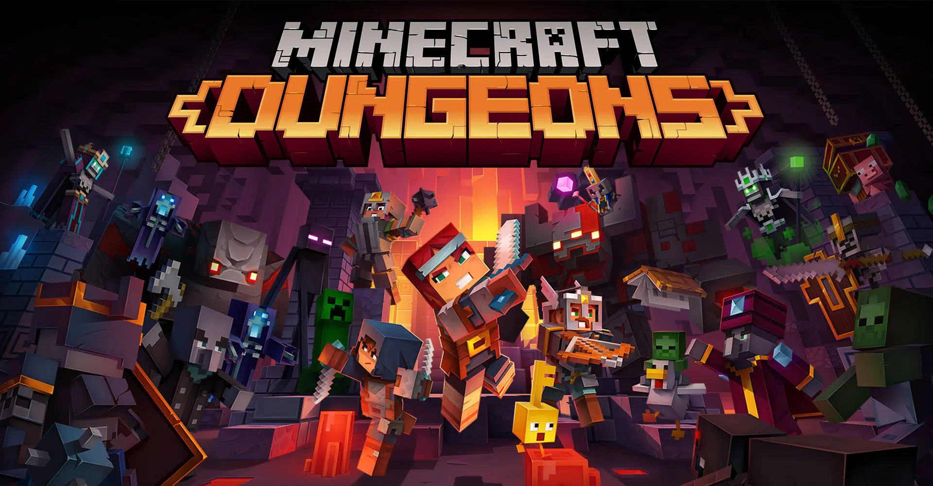 Minecraft dungeons destaque