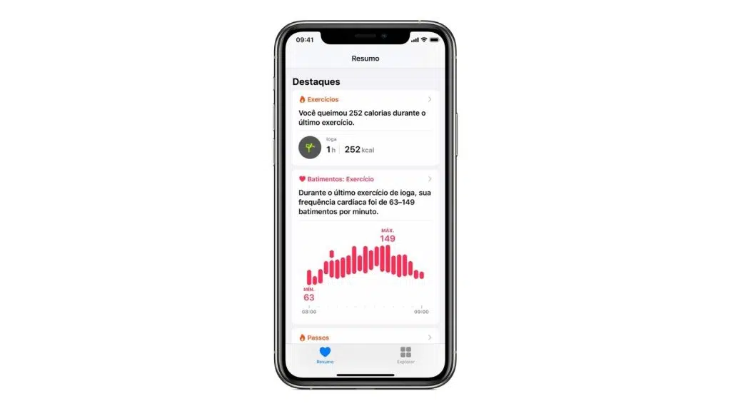 App saúde, uma das dicas e truques para iphone 12