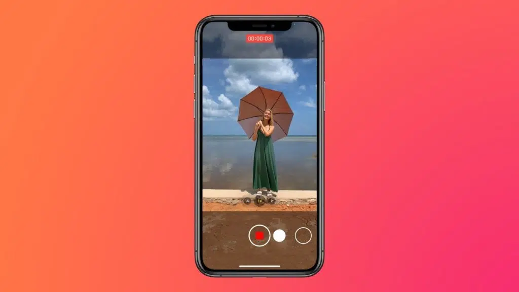 Modo foto com gravação de vídeo, que é uma das dicas e truques para iphone 12