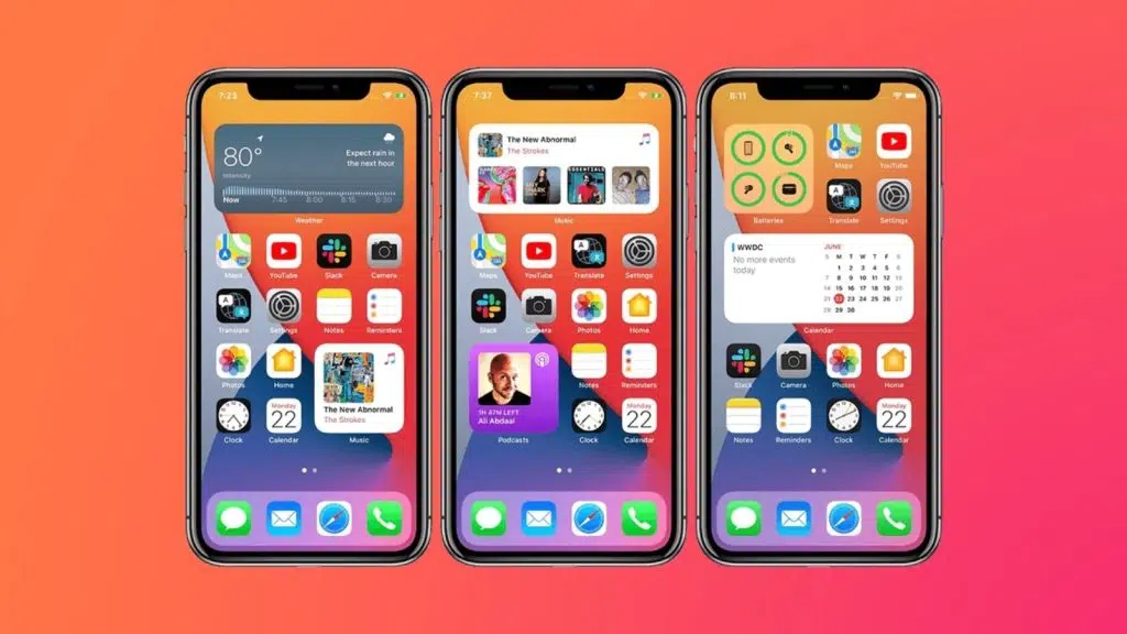 Iphone com widgets, que é uma das dicas e truques para iphone 12