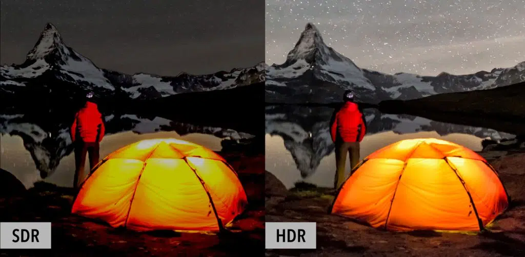 Comparação entre hdr e sdr para mostrar qual a diferença entre os tipos de hdr, começando pela explicação acerca do que é a tecnologia.