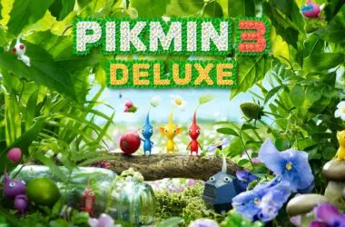 Imagem promocional de pikmin 3 deluxe.