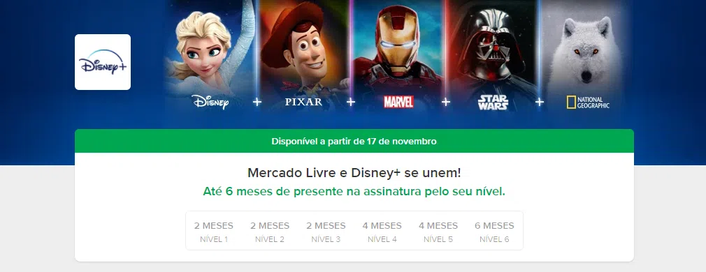 Disney+ no brasil 2