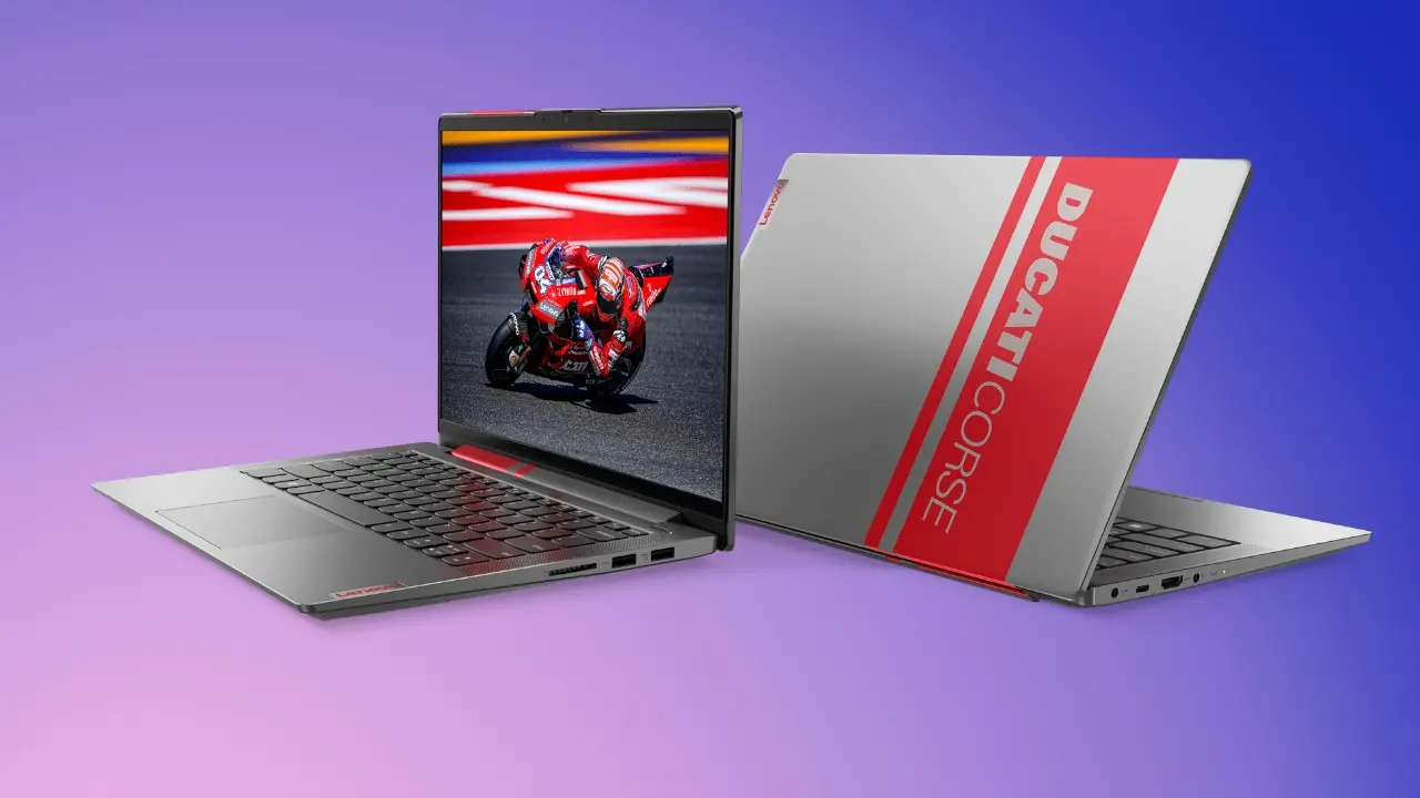 Notebook lenovo ducati 5 combina estilo e velocidade