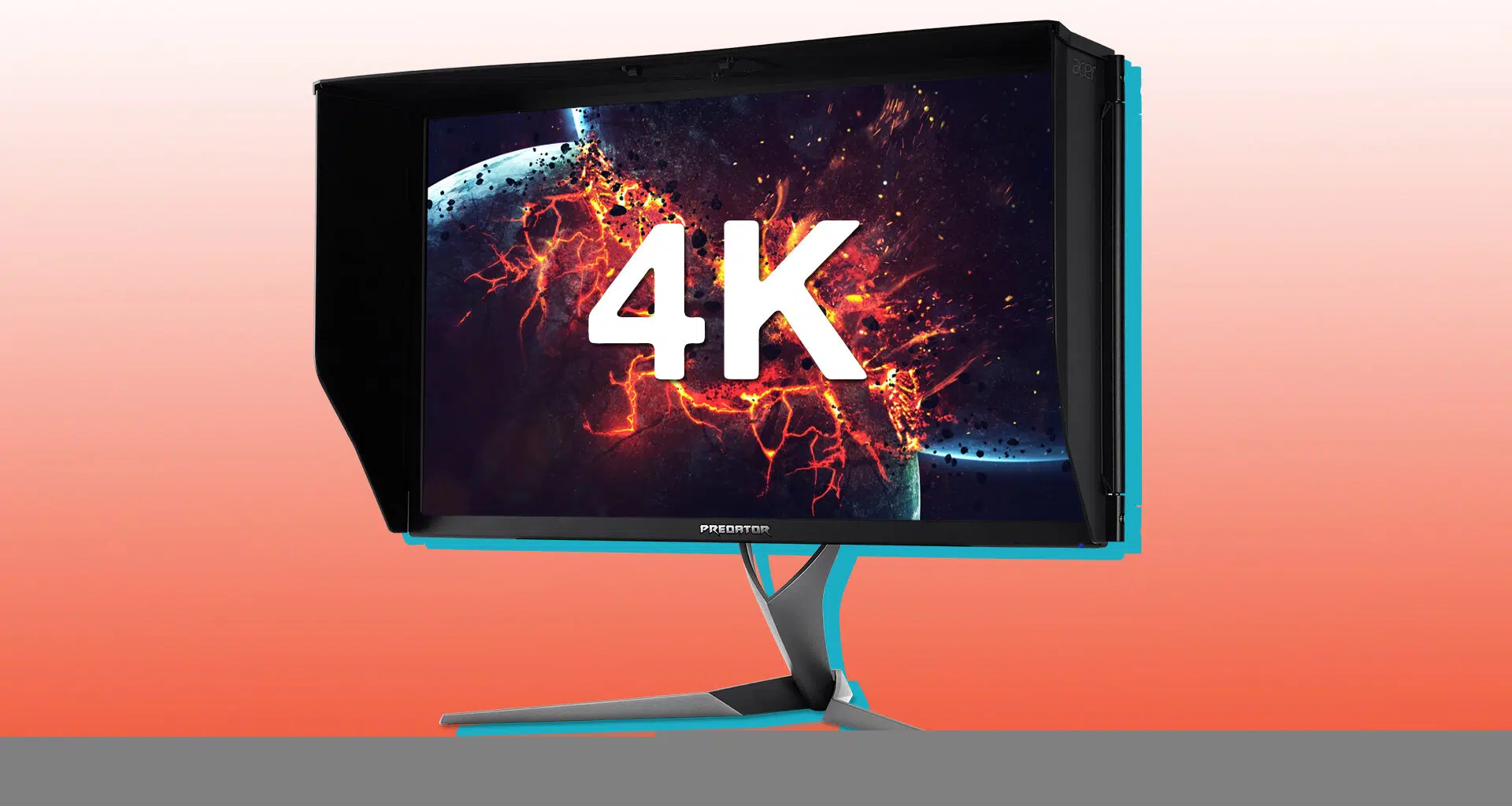 O acer predator x27 é um dos melhores monitores 4k da atualidade