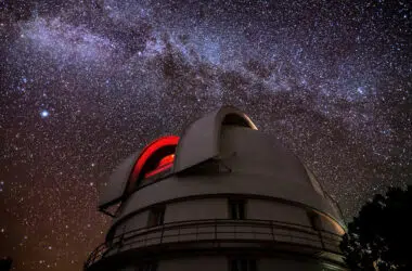 Imagem de telescópio, exemplo de tecnologia abordado no evento da ibm sobre astronomia