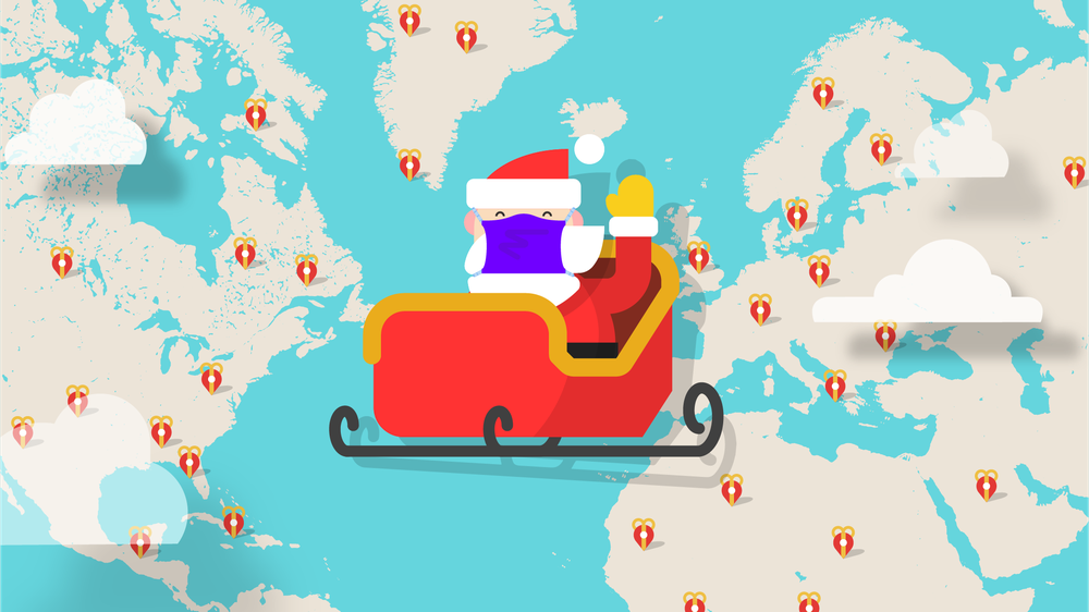 Siga o Papai Noel no Google' mostra localização do bom velhinho no