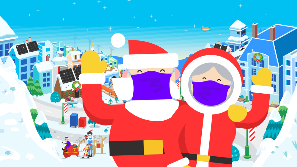Siga o trajeto do Papai Noel pelo Google neste Natal
