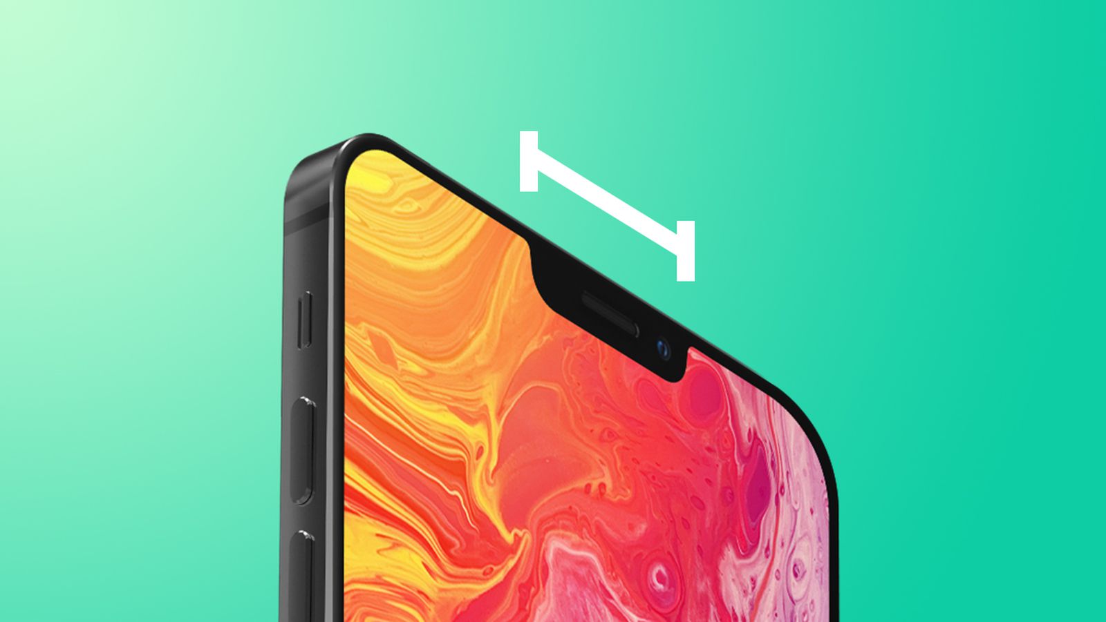 Imagens vazadas do iphone 13 mostram design com notch reduzido. Tela do novo iphone 13 pode ter um notch de tamanho reduzido, e modelo pro pode ter taxa de atualização de 120hz