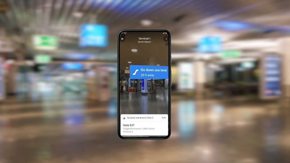 Google maps inclui realidade aumentada em ambientes internos