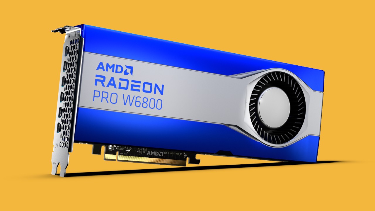 Amd revela gpus radeon pro w6000, focadas em workstations