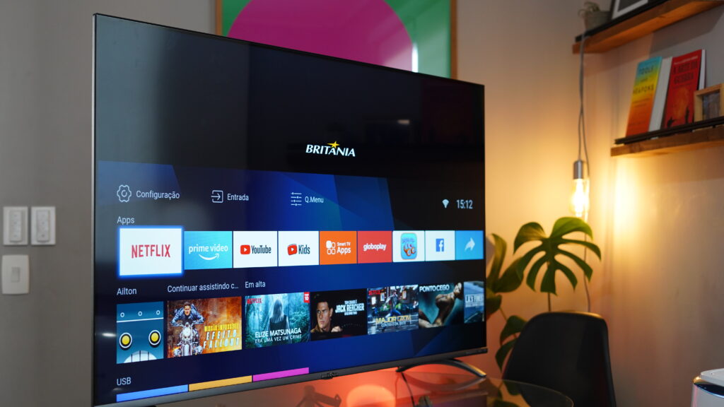 REVIEW  Smart TV Brit nia 4K  uma excelente op  o brasileira - 43