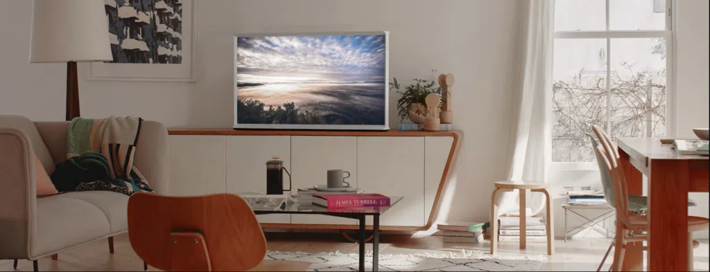 The serif, a tv design da samsung, chega ao brasil. Com design premiado assinado pelos irmãos bouroullec, samsung traz a smart tv the serif ao brasil a partir de setembro