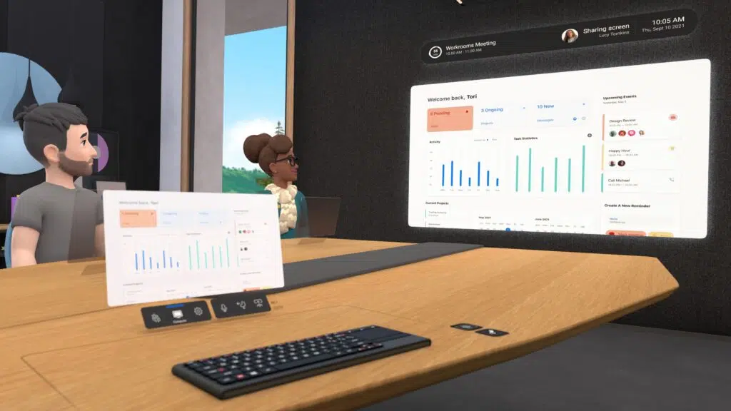 Horizon workrooms é o primeiro passo do metaverso do facebook